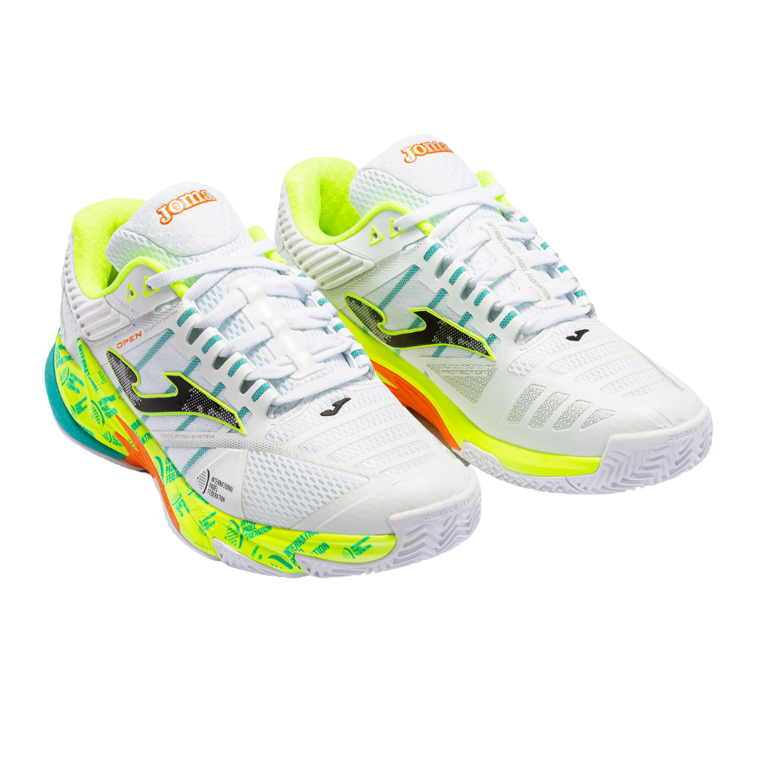 Joma T.Open 2372 White/Lime Padel