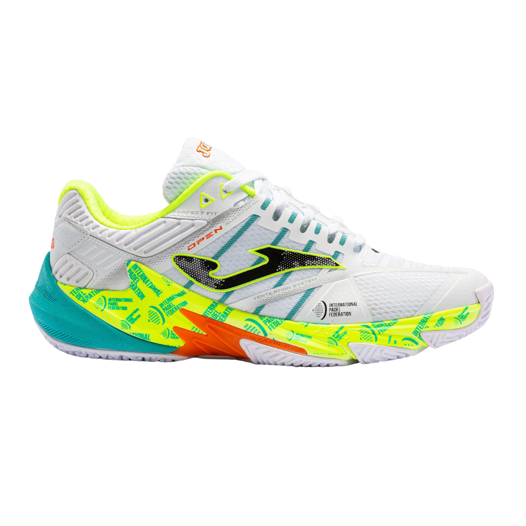 Joma T.Open 2372 White/Lime Padel